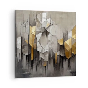 Quadro su tela - Stampe su Tela - Composizione di ghiaccio e luce - 50x50 cm