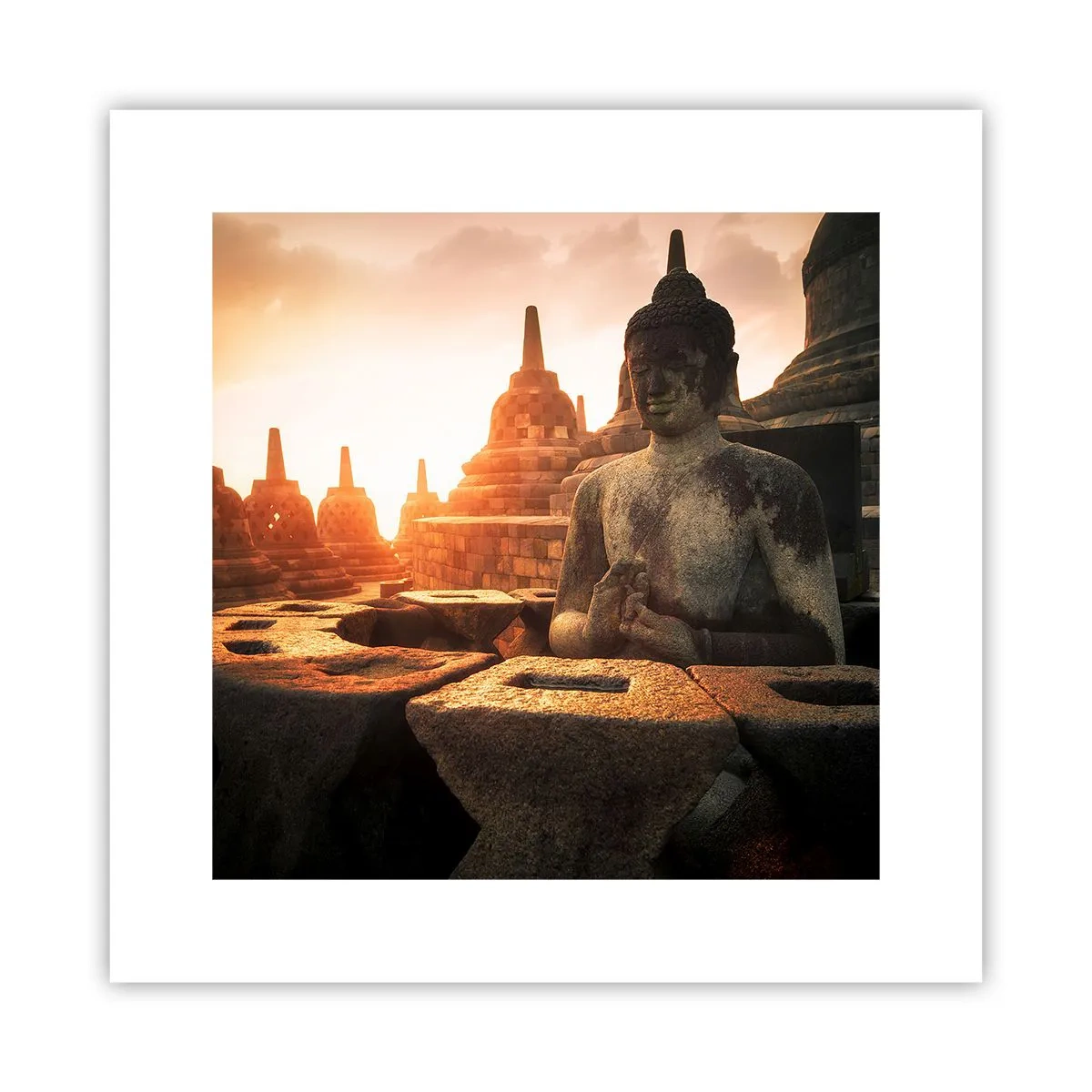 Poster - La pagoda della grande saggezza - 30x30 cm