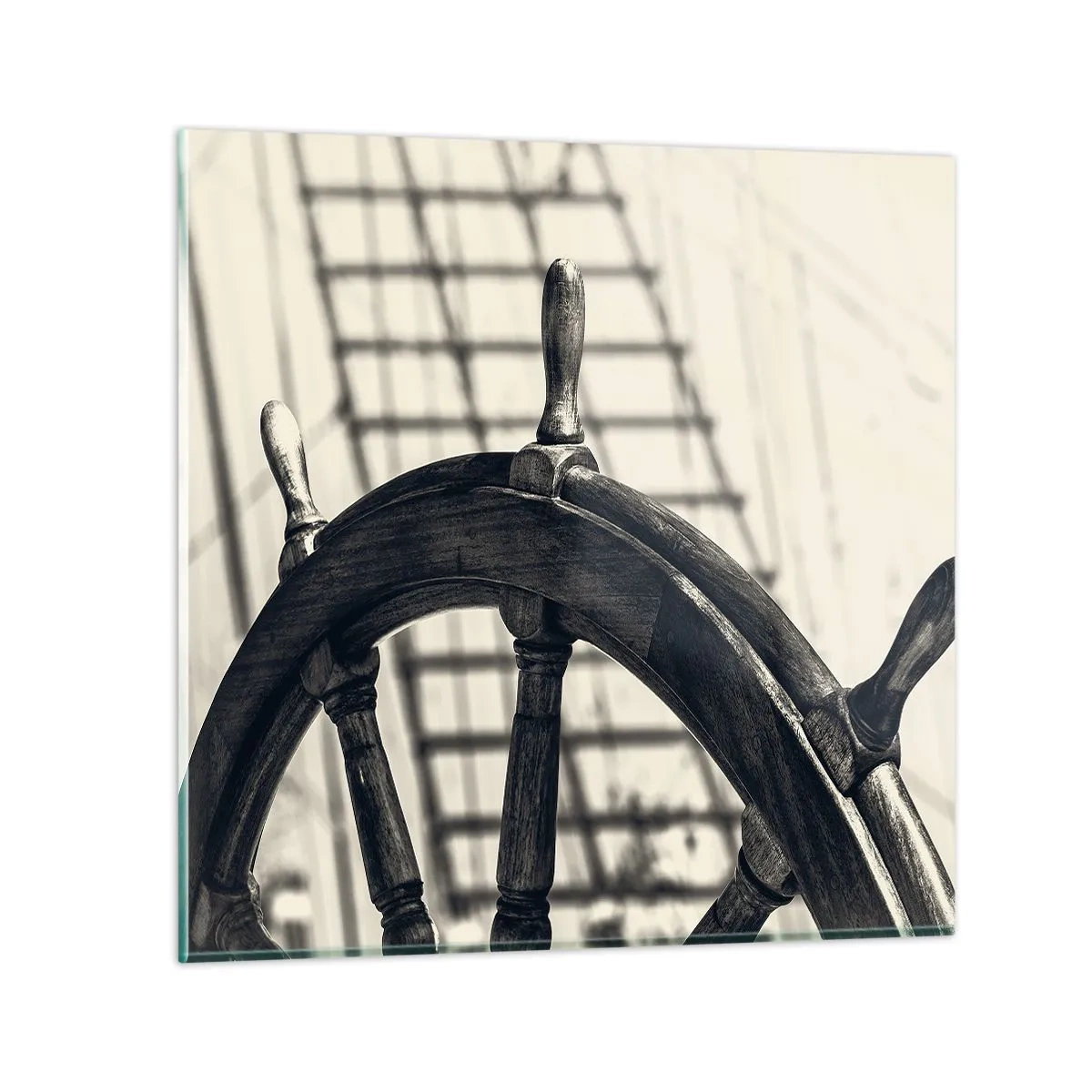 Quadro su vetro - Racconti del mare - 60x60 cm