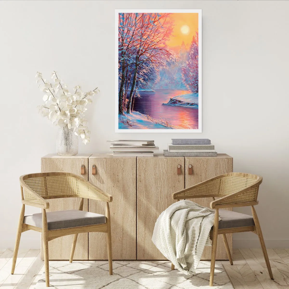 Poster - I colori dell'inverno - 40x50 cm