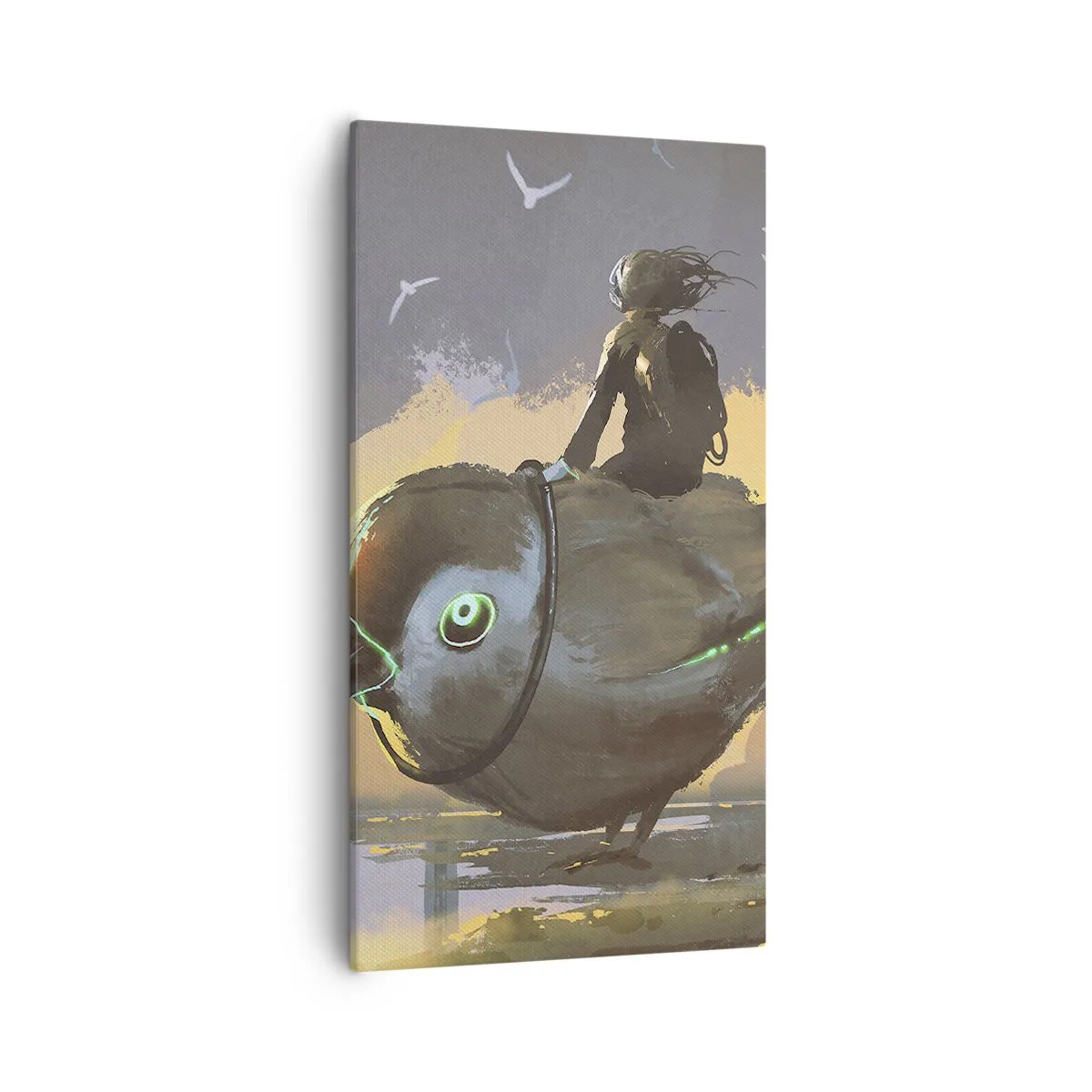 Quadro su tela - Stampe su Tela - La sosta di un viaggio fantastico - 55x100 cm