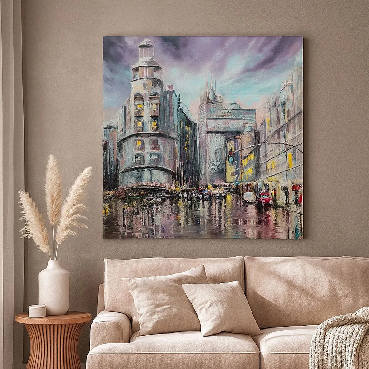 Quadro su tela - Stampe su Tela - Sarà una serata riuscita - 30x30 cm