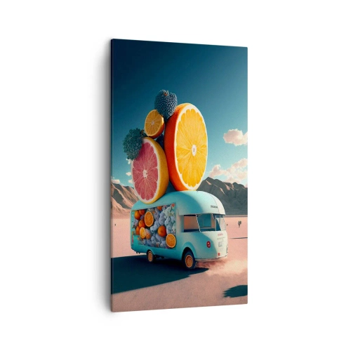 Quadro su tela - Stampe su Tela - Il sapore delle vacanze - 45x80 cm