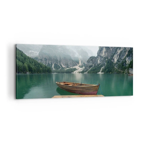 Quadro su tela - Stampe su Tela - E attorno le fiere rocce - 100x40 cm
