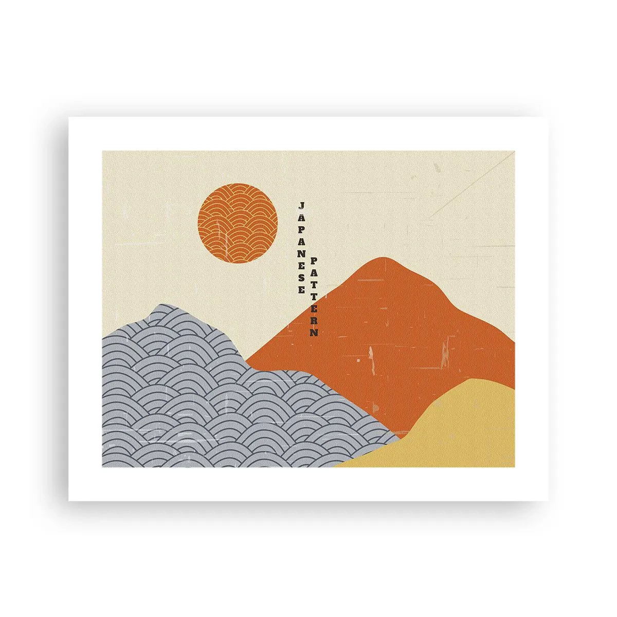 Poster - Spirito giapponese - 50x40 cm