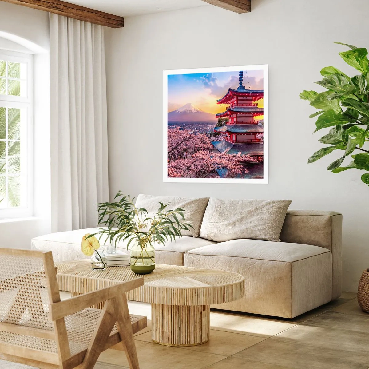 Poster - L'essenza dell'anima giapponese - 50x50 cm