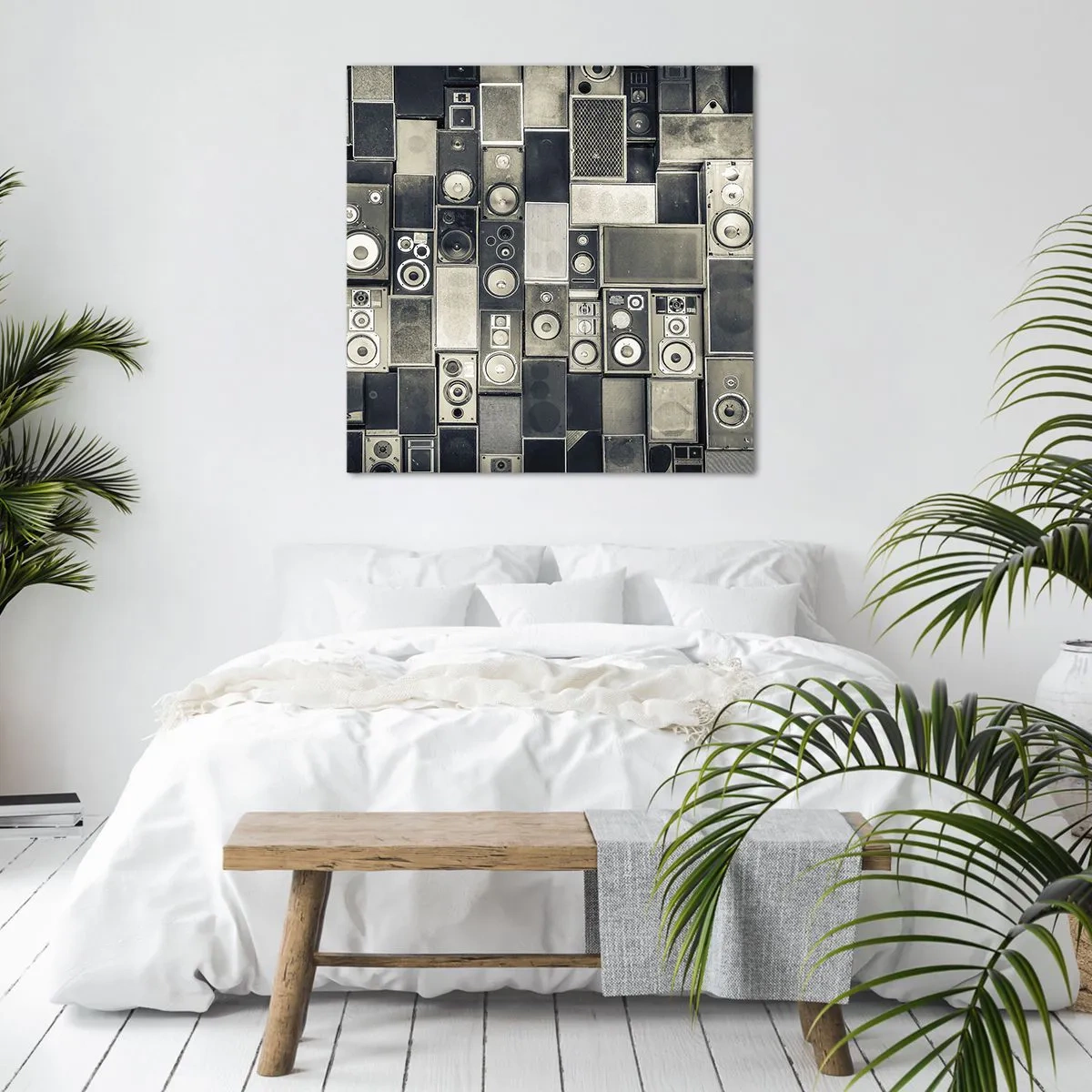 Quadro su tela - Stampe su Tela - Armonia di suoni - 30x30 cm