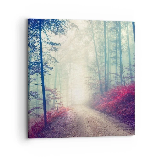 Quadro su tela - Stampe su Tela - Come è bello alzarsi all'alba - 70x70 cm