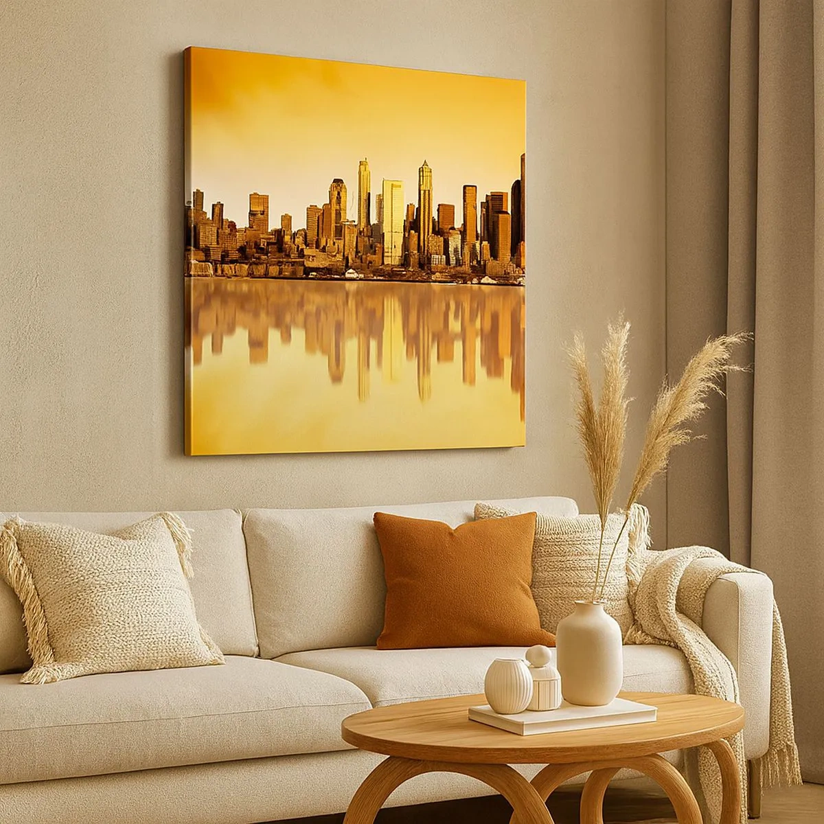 Quadro su tela - Stampe su Tela - Silenzio della metropoli - 30x30 cm