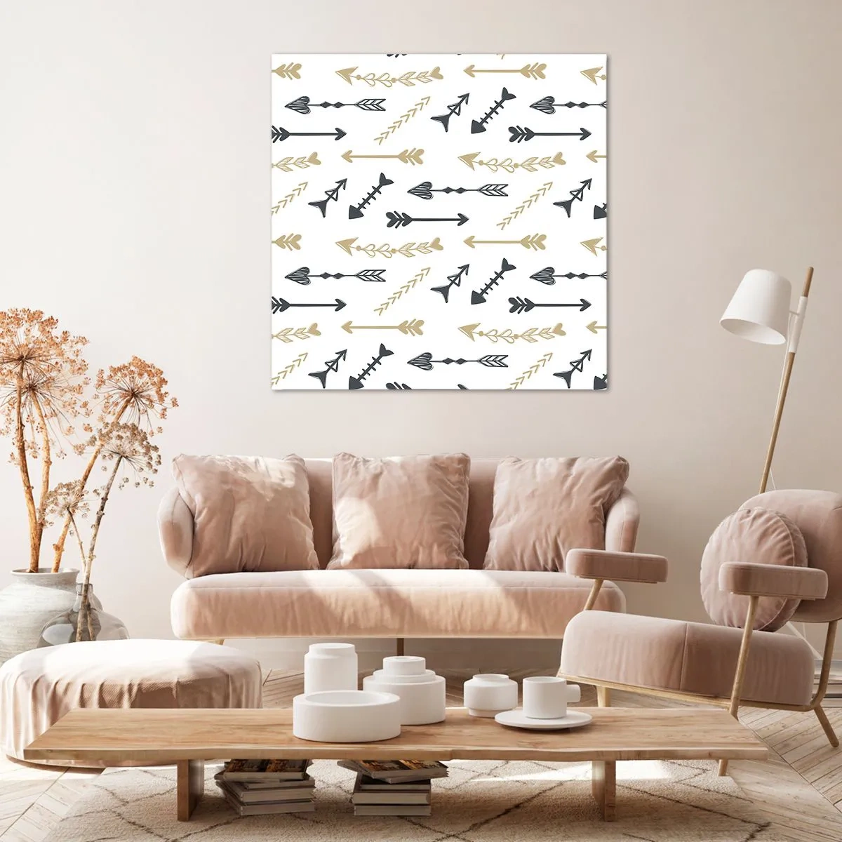 Quadro su tela - Stampe su Tela - Il sogno dell'arciere - 70x70 cm