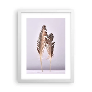 Poster in cornice bianca - Contro il nulla - 30x40 cm