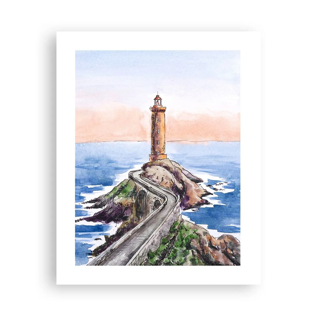 Poster - Rivolto verso il mare - 40x50 cm