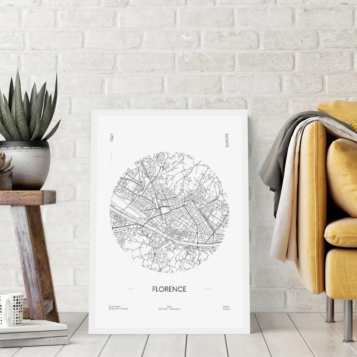 Poster - Anatomia di Firenze - 61x91 cm