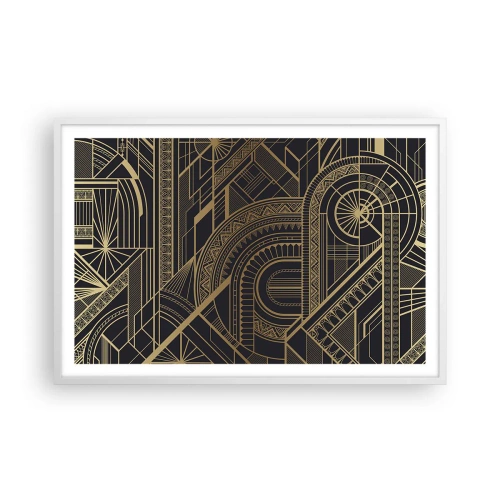 Poster in cornice bianca - Concetti, idee, progetti - 91x61 cm