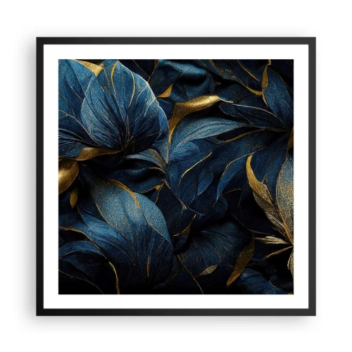 Poster in cornice nera - Foderati d'oro - 60x60 cm