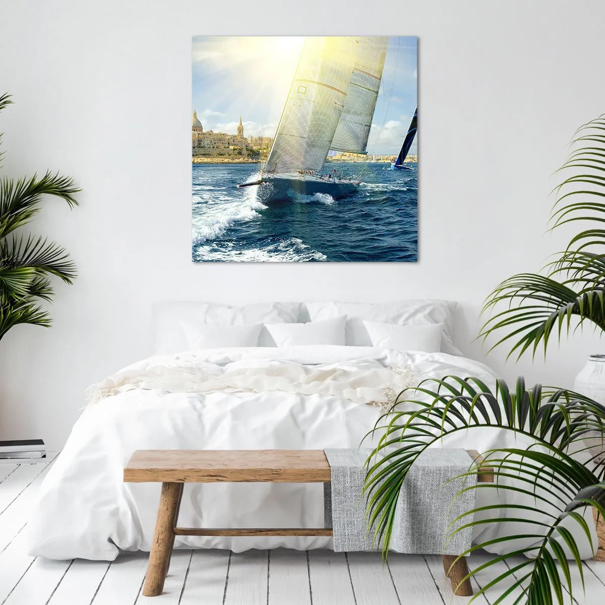 Quadro su tela - Stampe su Tela - Tempo di lasciare la città - 40x40 cm