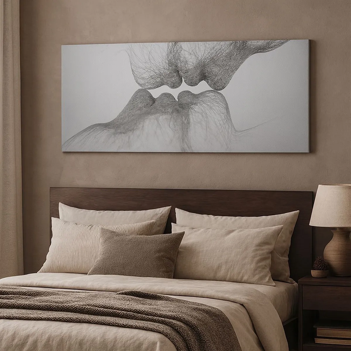 Quadro su tela - Stampe su Tela - Il bacio del vento - 100x40 cm