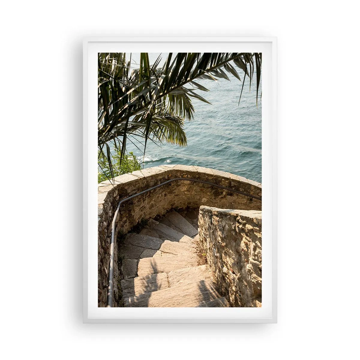 Poster in cornice bianca - Sotto il sole d'Italia - 61x91 cm
