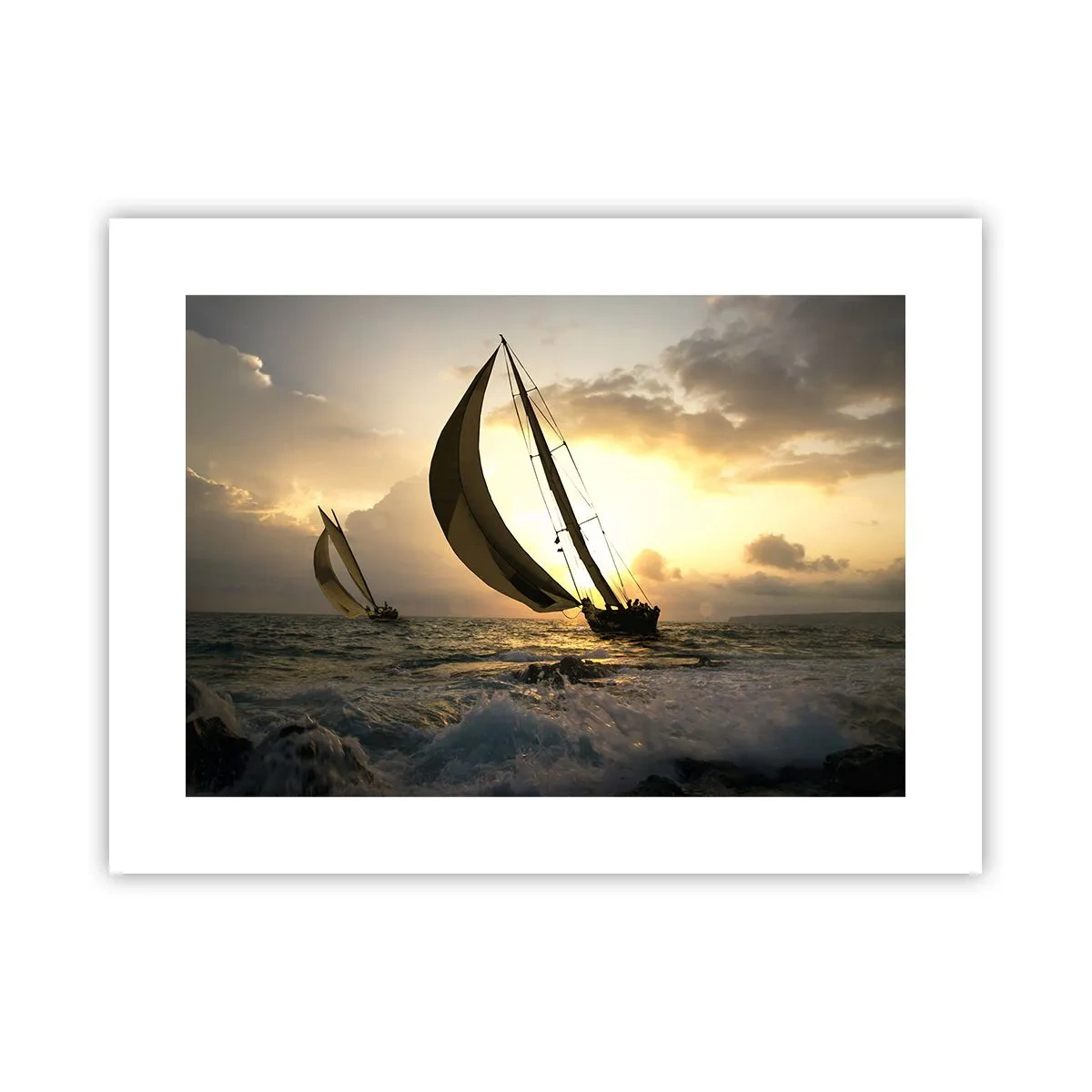 Poster - Con il vento e controvento - 40x30 cm