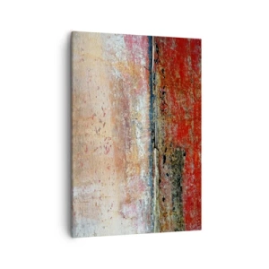 Quadro su tela - Stampe su Tela - Una composizione astratta ispirata al mare e alla natura. - 50x70cm - Forse è il mare - Decorazione murale moderna per soggiorno e camera da letto ARTTOR