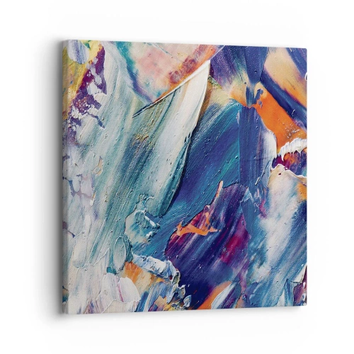 Quadro su tela - Stampe su Tela - La confusione del colore - 30x30 cm