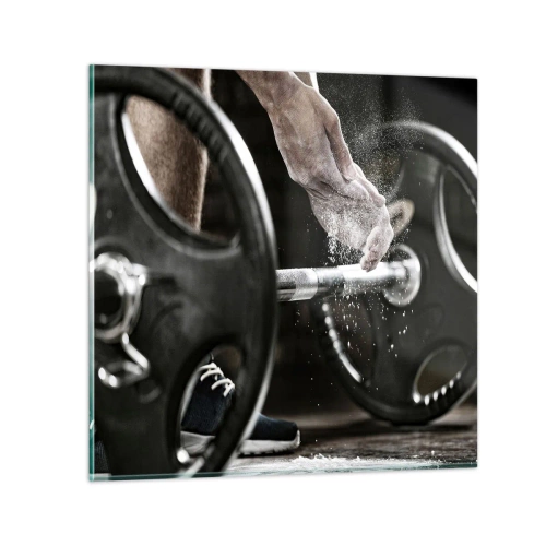 Quadro su vetro - Sfida accettata! - 30x30 cm