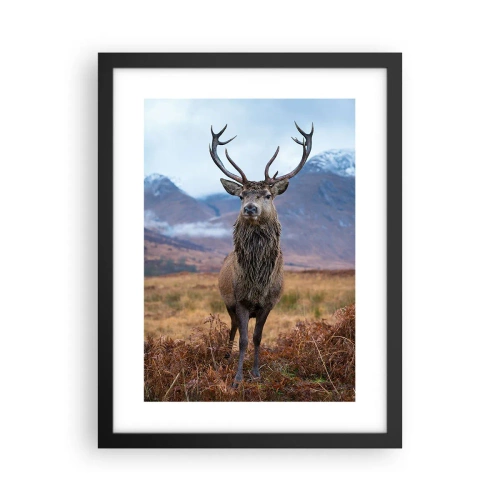 Poster in cornice nera - Sulla propria terra - 30x40 cm