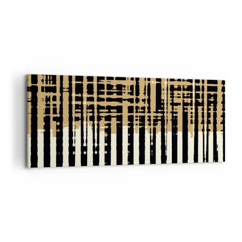 Quadro su tela - Stampe su Tela - Astrazione architettonica - 100x40 cm