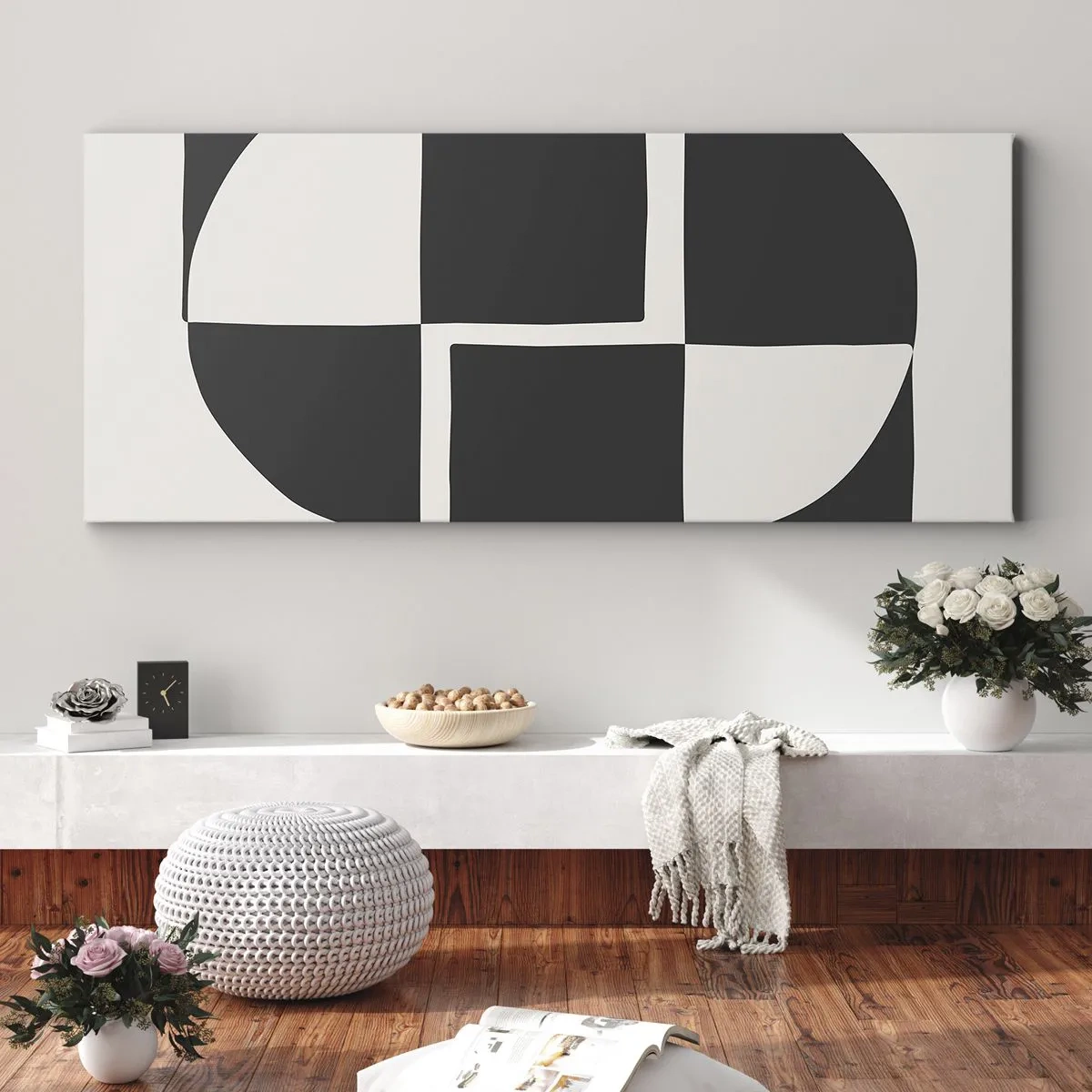 Quadro su tela - Stampe su Tela - Antitesi - sintesi - 100x40 cm