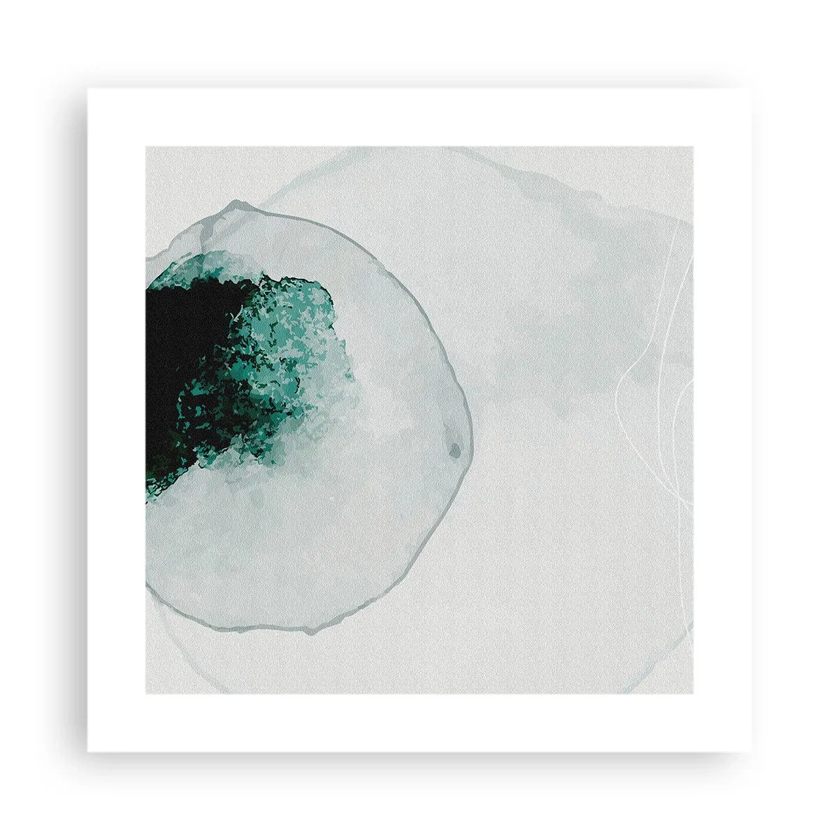 Poster - In una goccia d'acqua - 40x40 cm