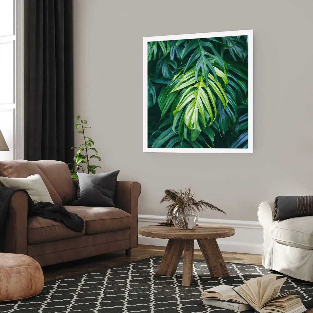 Poster - Immergersi nella freschezza - 40x40 cm