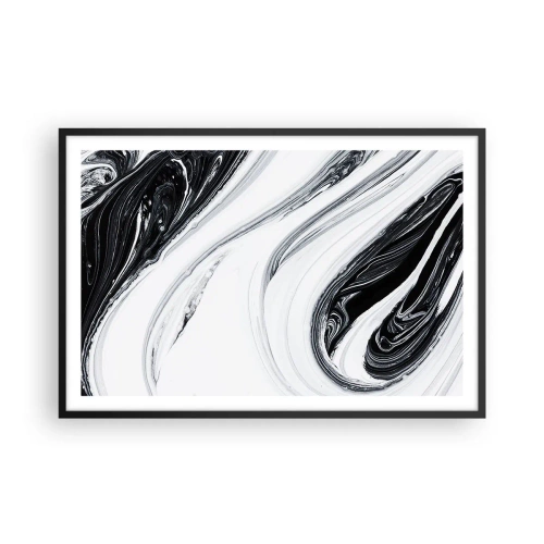 Poster in cornice nera - L'unione degli opposti - 91x61 cm