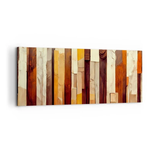 Quadro su tela - Stampe su Tela - L'inno dei legni boschivi - 100x40 cm