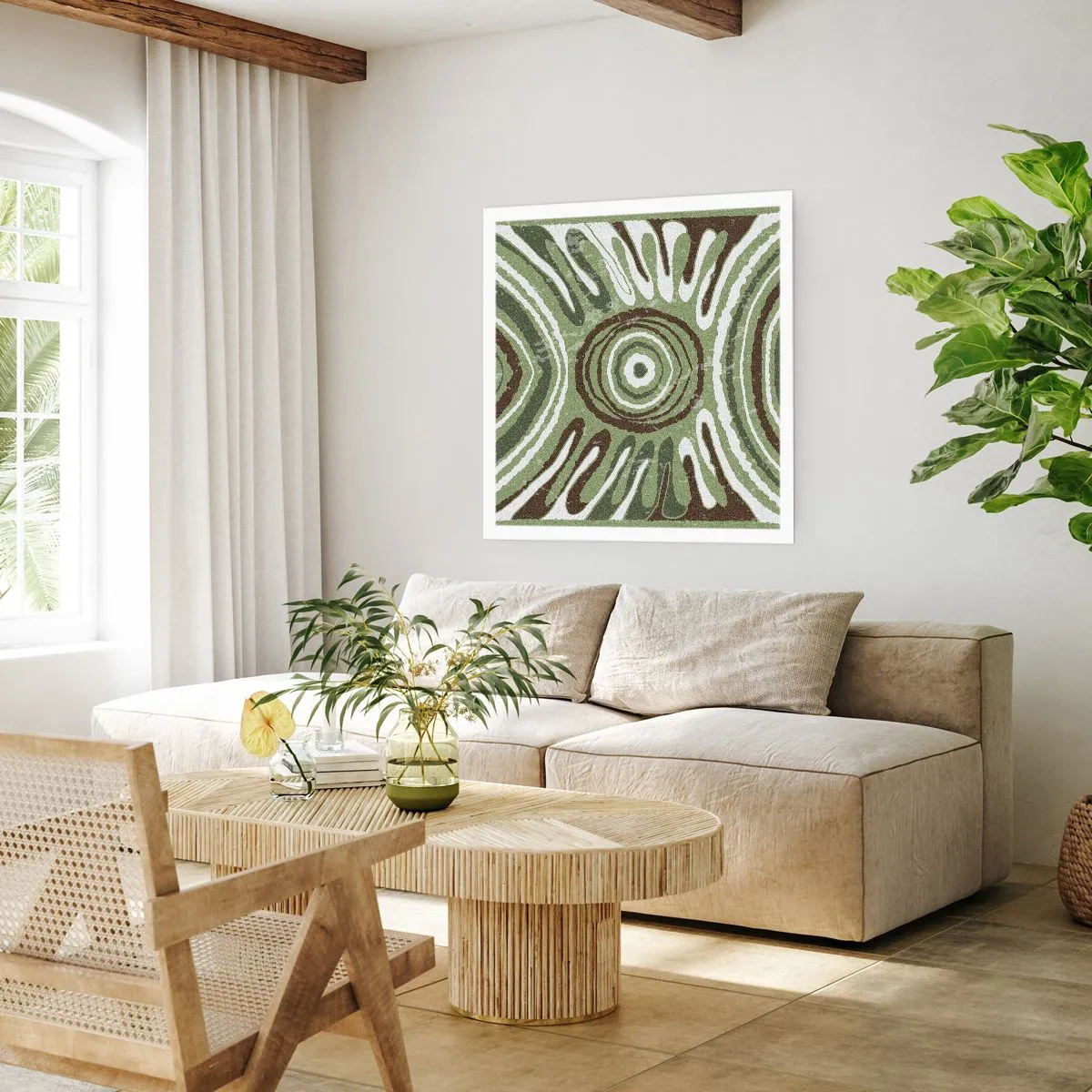 Poster - Esplosione di emozioni - 60x60 cm