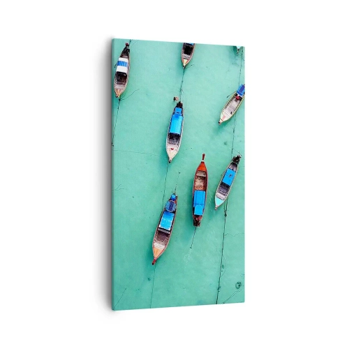 Quadro su tela - Stampe su Tela - In gioiosa attesa - 55x100 cm