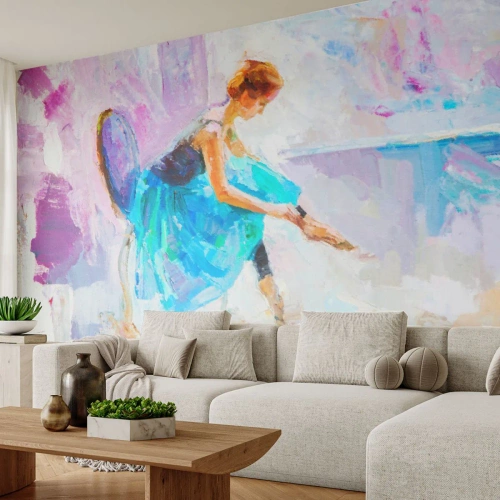 Fotomurali Premium Canvas - Grazia ineffabile, fascino sottile - Ballerina, Danza, Balletto - 450x315 cm
