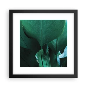 Poster in cornice nera - Verso la luce - 30x30 cm
