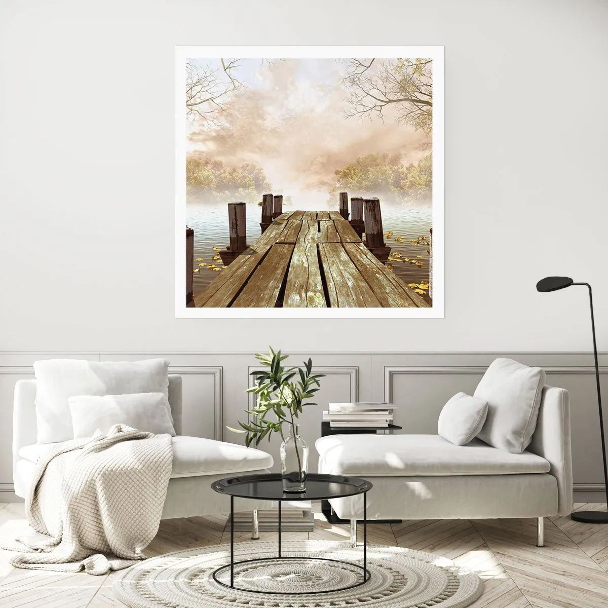 Poster - La mite melanconia autunnale - 50x50 cm