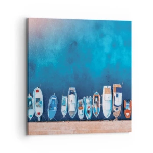 Quadro su tela - Stampe su Tela - In una fila - 70x70 cm