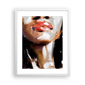 Poster in cornice bianca - Orgoglio senza pregiudizio - 40x50 cm