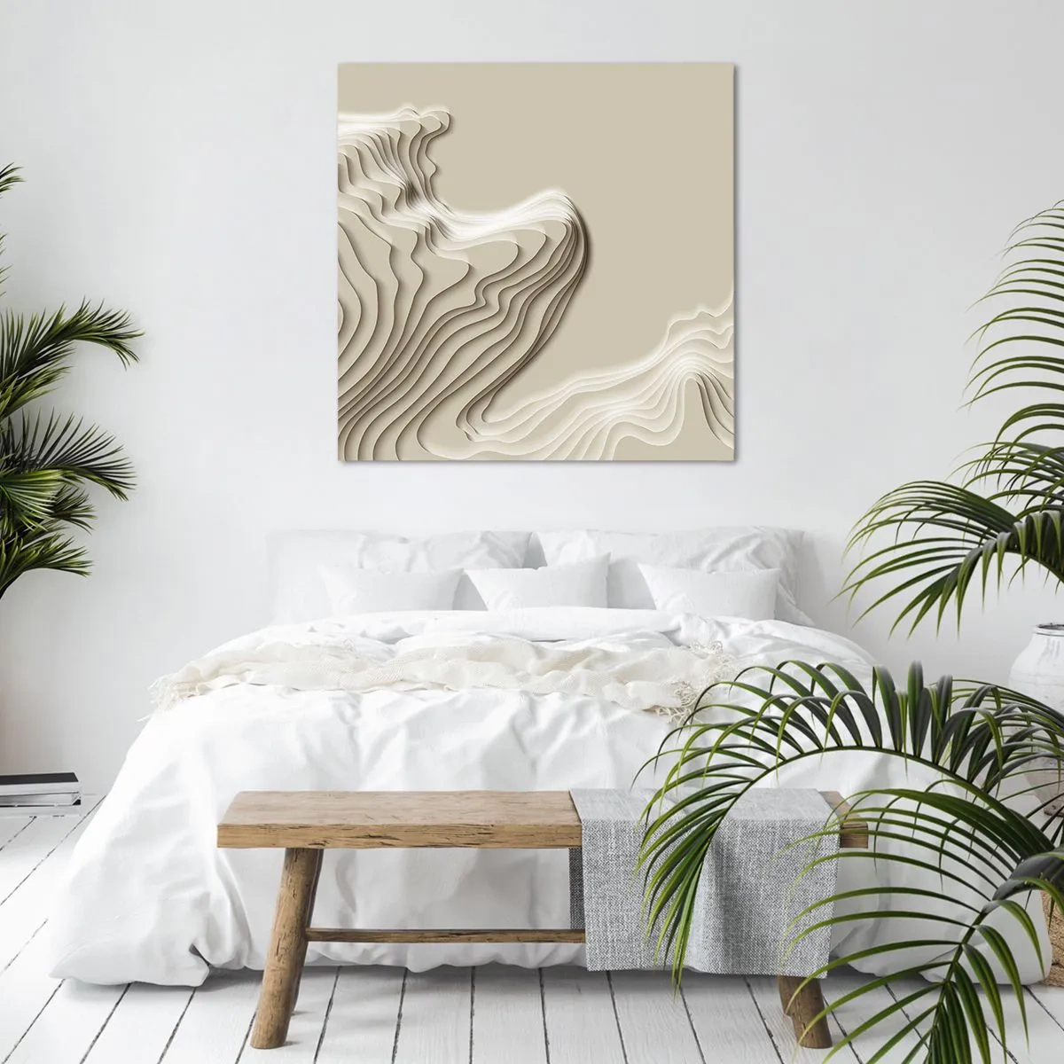 Quadro su tela - Stampe su Tela - La topografia dell'arte - 60x60 cm