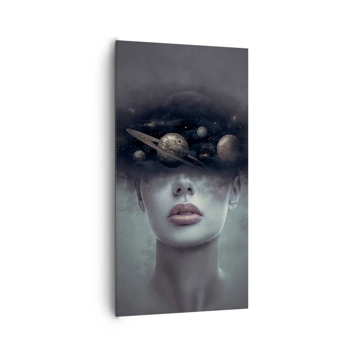 Quadro su tela - Stampe su Tela - E i pianeti folleggiano... - 65x120 cm