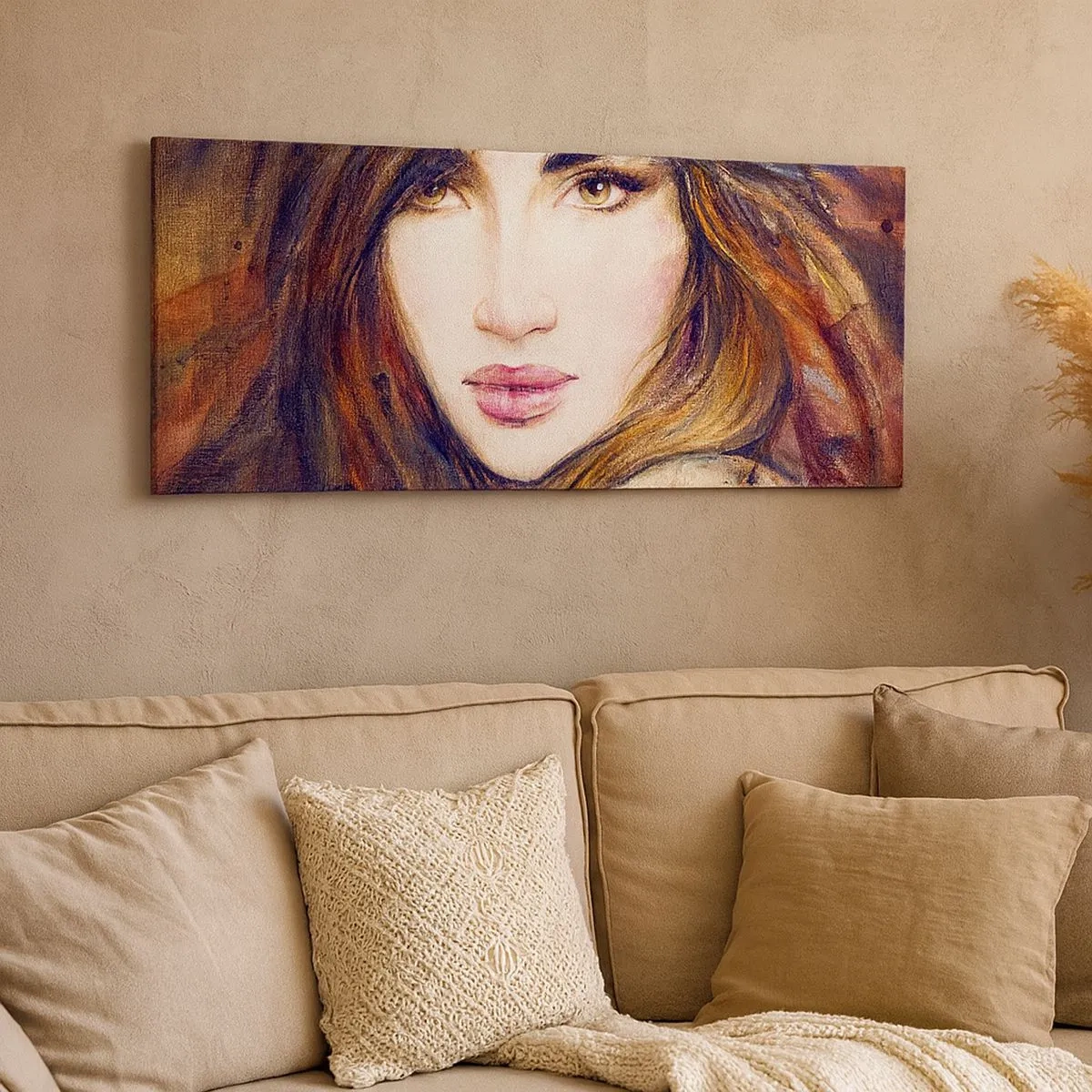 Quadro su tela - Stampe su Tela - Un penny per i tuoi pensieri - 100x40 cm