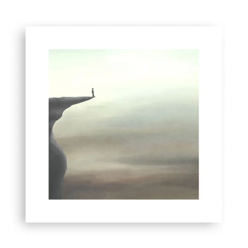 Poster - Certamente verso l'alto! - 30x30 cm