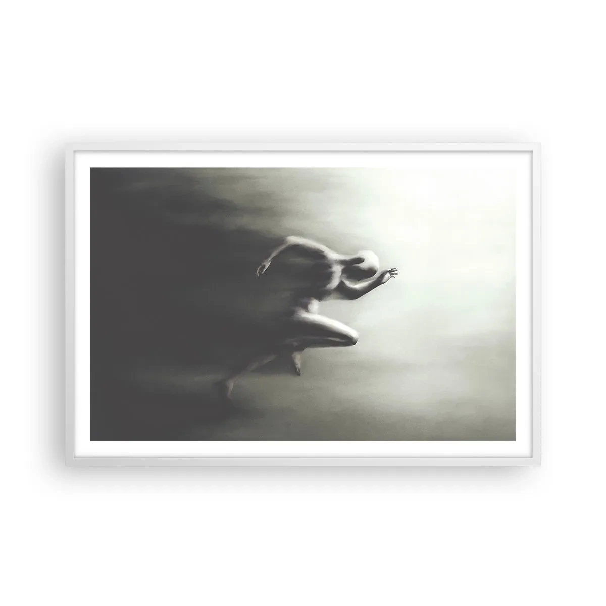Poster in cornice bianca - Inarrestabile - 91x61 cm