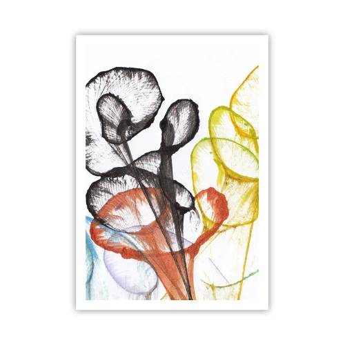 Poster - Fiori con l'anima - 70x100 cm