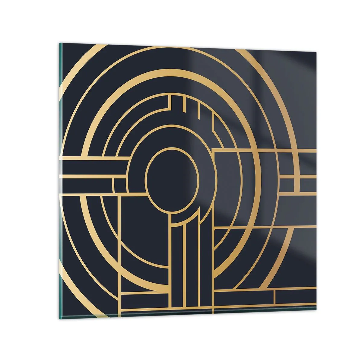 Quadro su vetro - Il giro delle cose - 60x60 cm