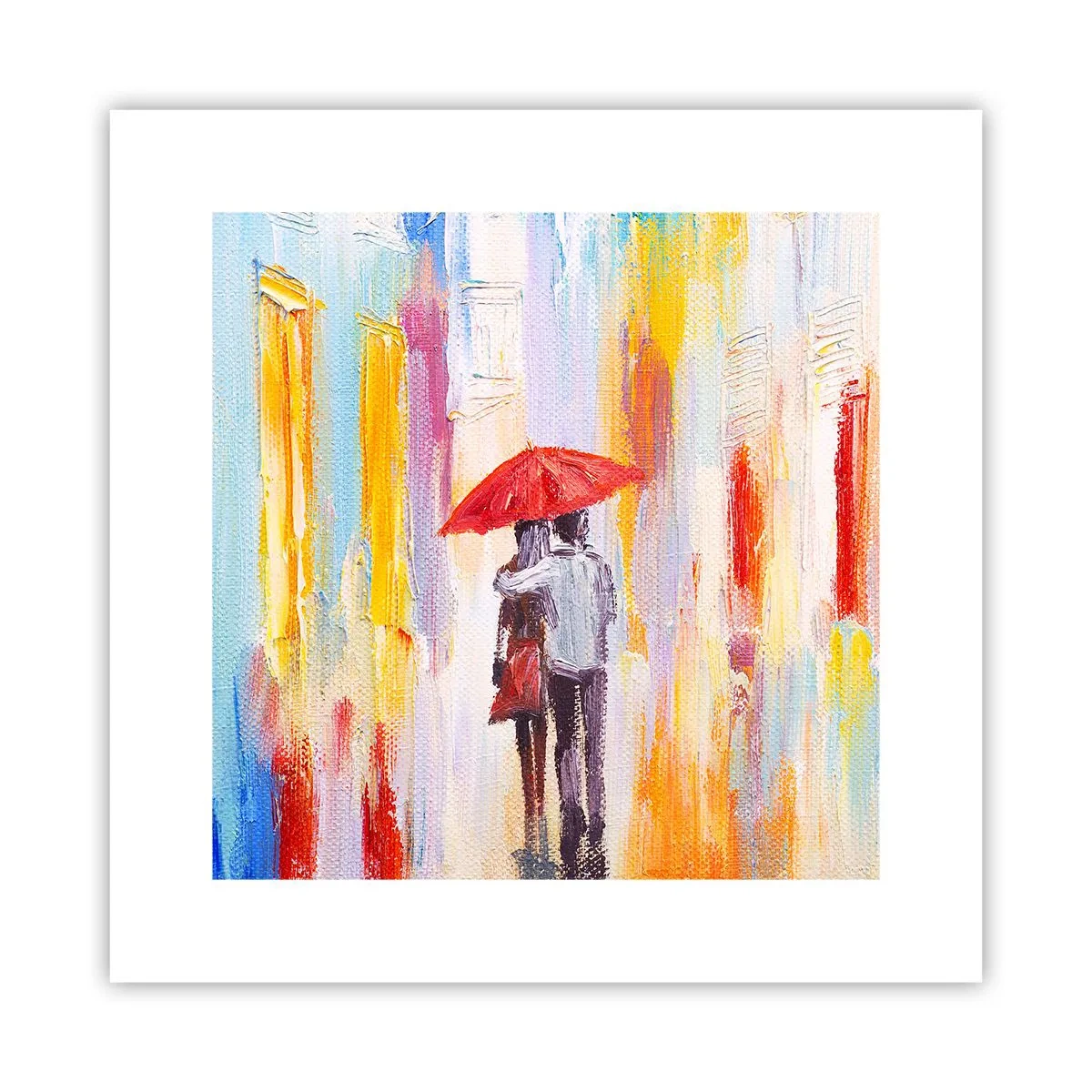 Poster - Che piova ancora - 30x30 cm