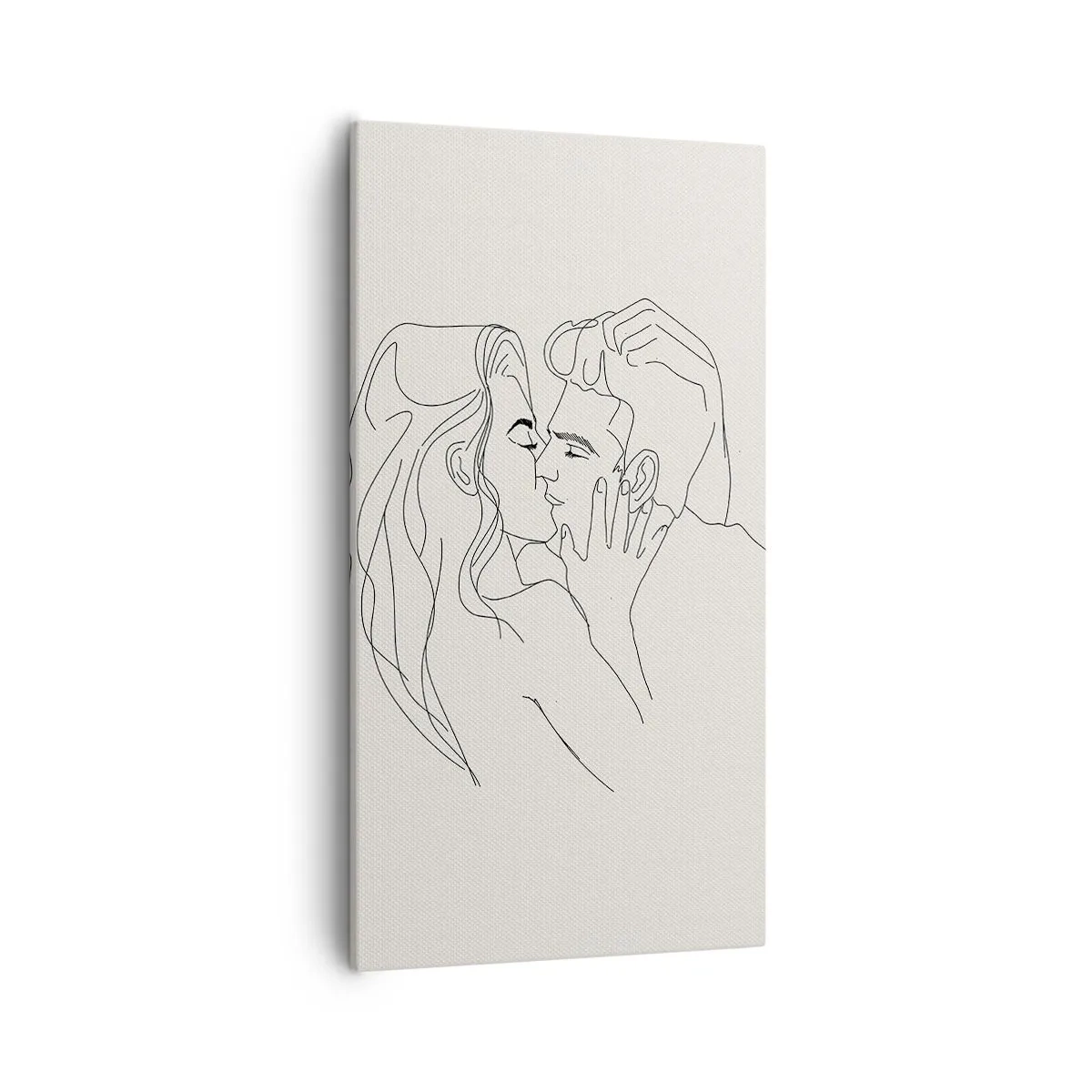 Quadro su tela - Stampe su Tela - Intrecciati dal sentimento - 55x100 cm