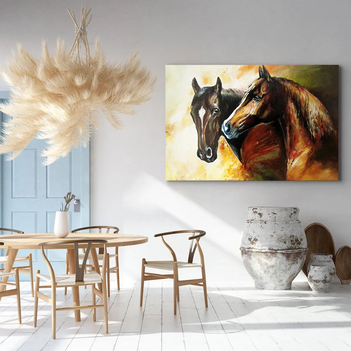Quadro su tela - Stampe su Tela - Due volte più grazia - 70x50 cm